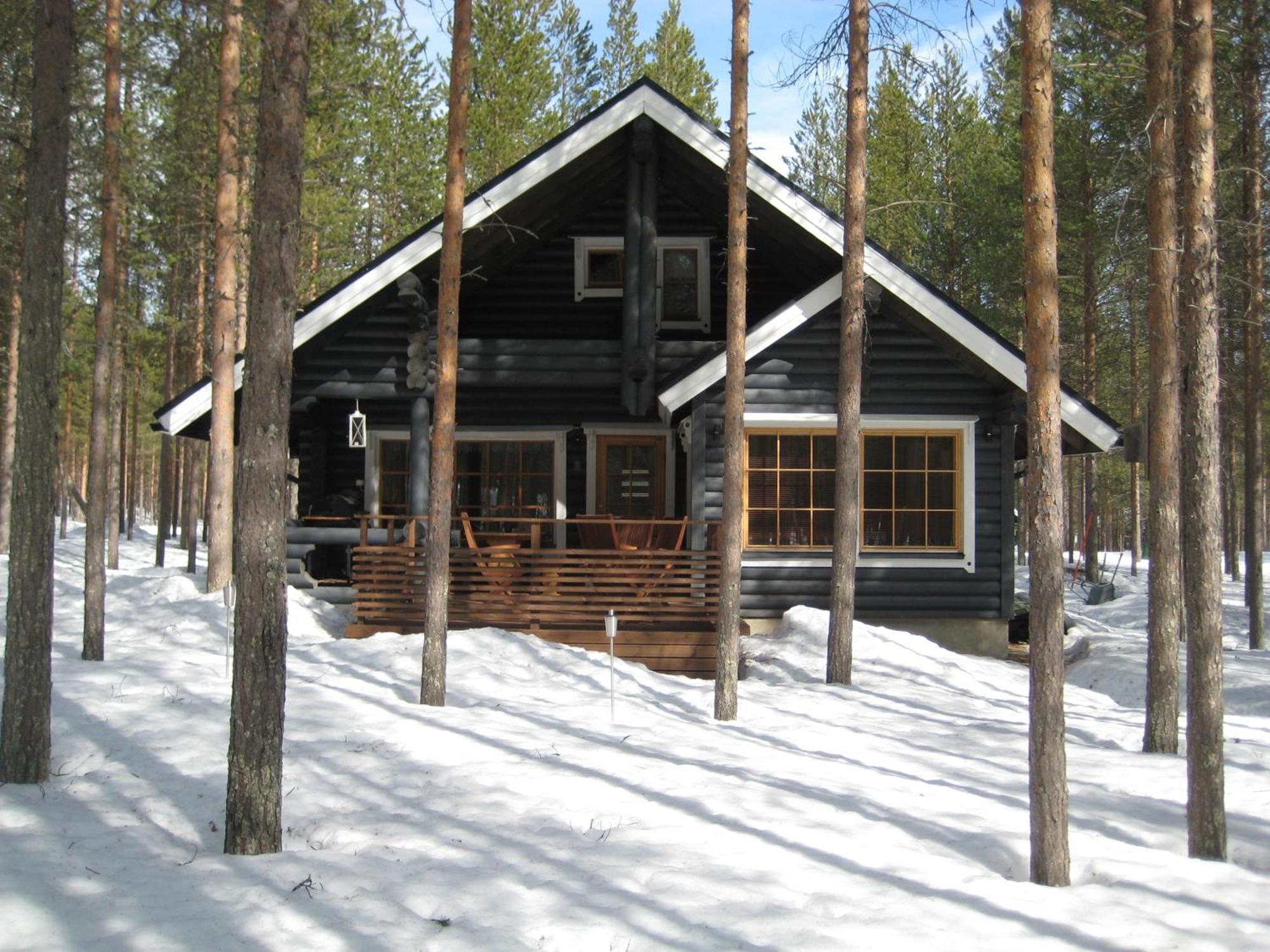 Pyhakirnu Cottage Pyhätunturi Buitenkant foto